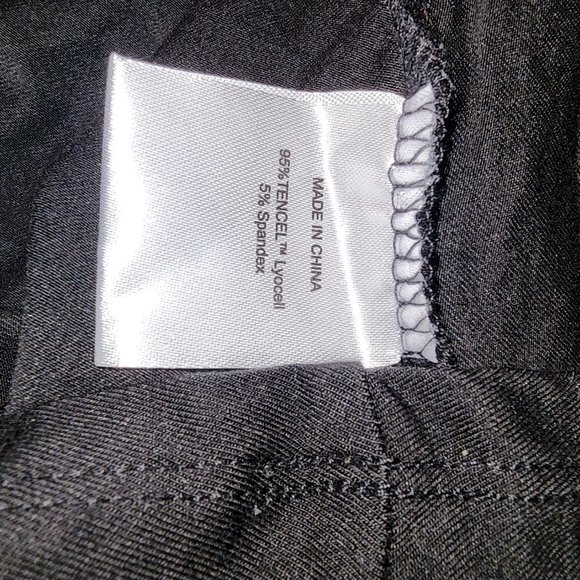 Quince Tencel Jersey Fit & Flare Dress NWT Black Small - Picture 5 of 6